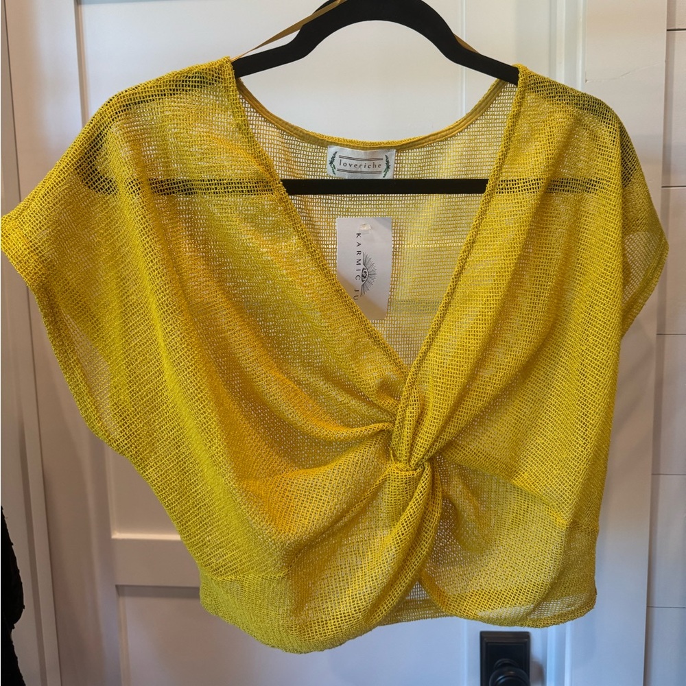 Yellow top 
NWT